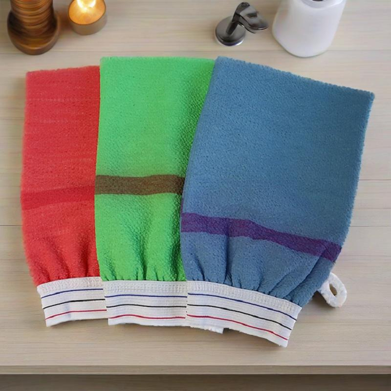 Premium Exfoliating Mitt for Shower Super Smooth Skin Bath Mitt