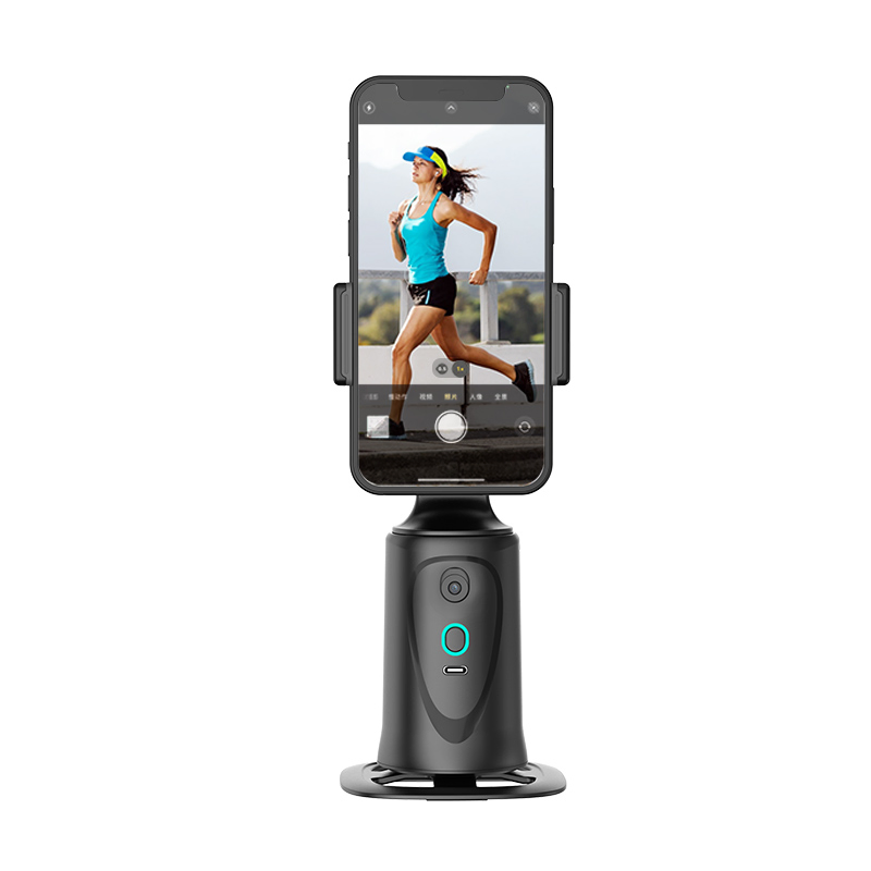 New Product Q9 360 Rotation Live Smart Single Axis Gimbal Stabilizer Auto Face Tracking with Remote Control for Live Vlog Video