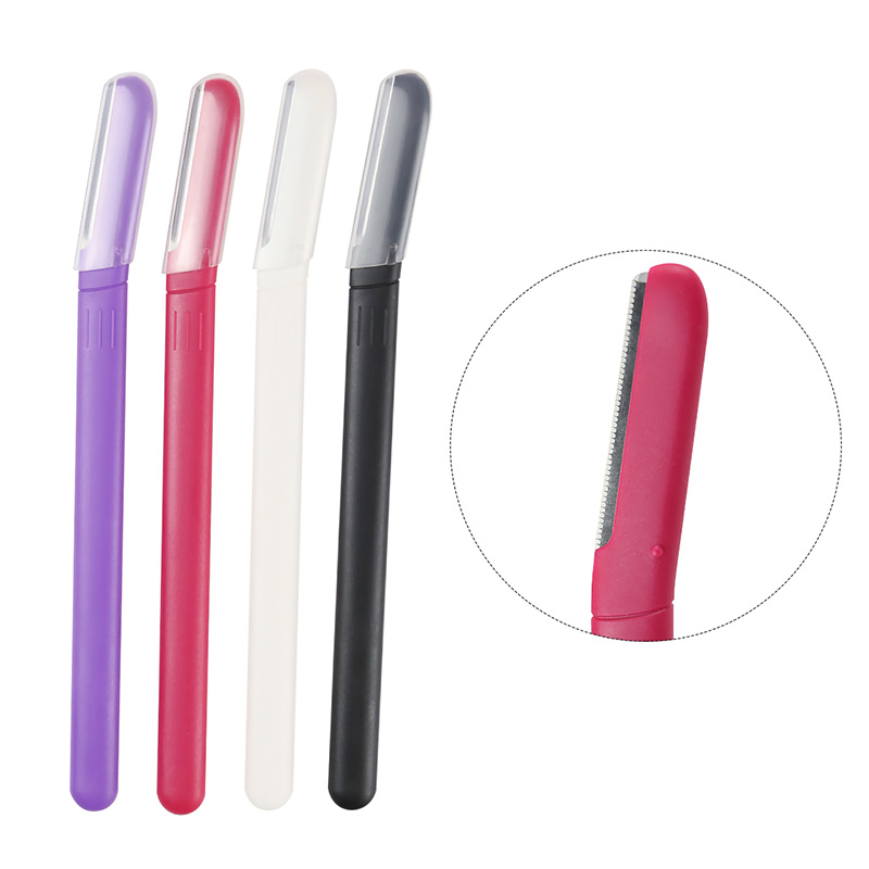 Precision Stainless Steel Eyebrow Razor for Flawless Arches