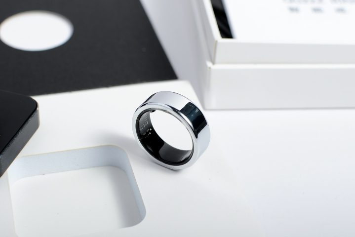 2025new 2301b Smart Health Rings Heart Rate Sleep Tracking Fitness Monitor Men Women Smartrings Bracelet for Phone (Silver)