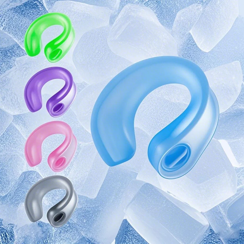Hot Selling Summer Dissipation Wearable Neck Cooling Tube Cooling Neck Ice Pack Wrap