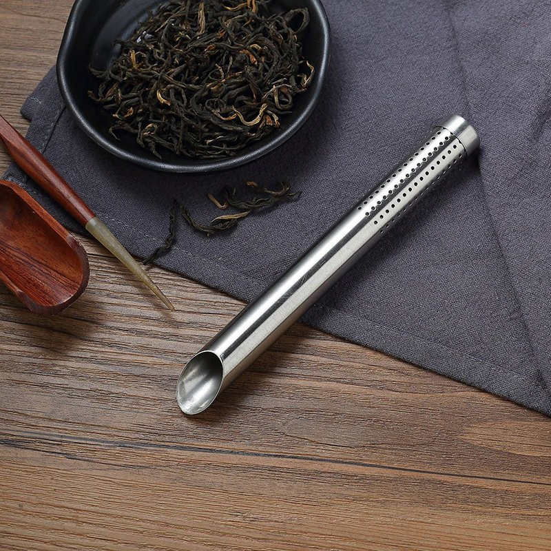 304 Stainless Steel Tea Strainer Hanging Pipe Handle Tea Infuser