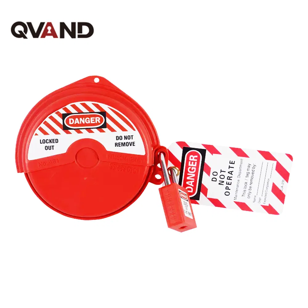 Qvand Heavy-Duty Rotating Gate Valve Lockout Safety Cover