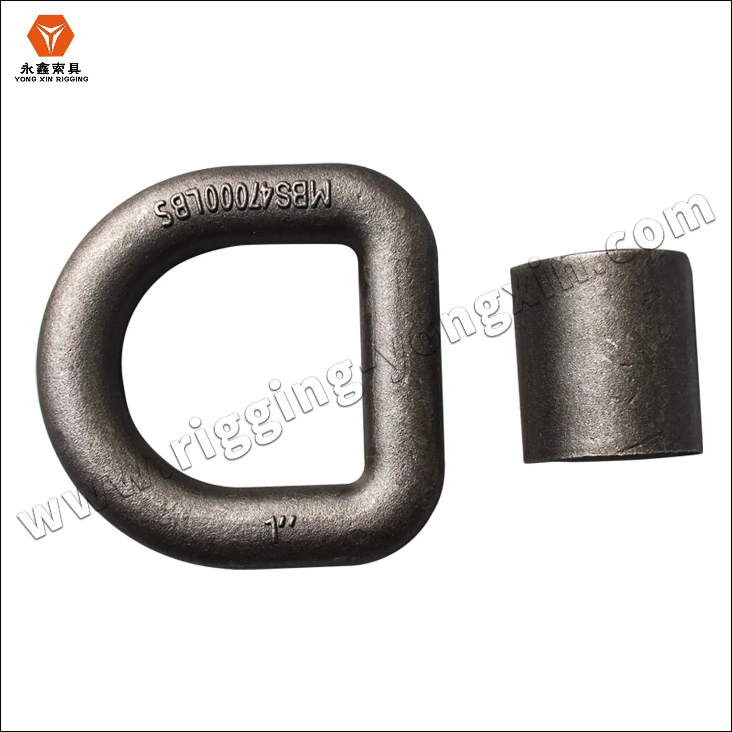 Manufactory Direct Supply High Quality D Type Link Ring for Chain Accessory|Us Type D Ring|Forged Lifting and Sling Lashing D Ring|Sling Chain Part D Ring
