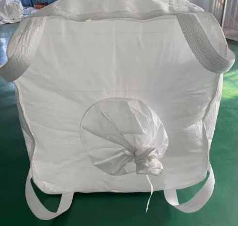 Customized 1000kgs-2000kgs PP Woven Cross Corner Loops Baffle Building Sand Super Sack Sling Ton Jumbo Bulk FIBC Q Anti-UV Venti ISO9001 ISO14001 ISO22000