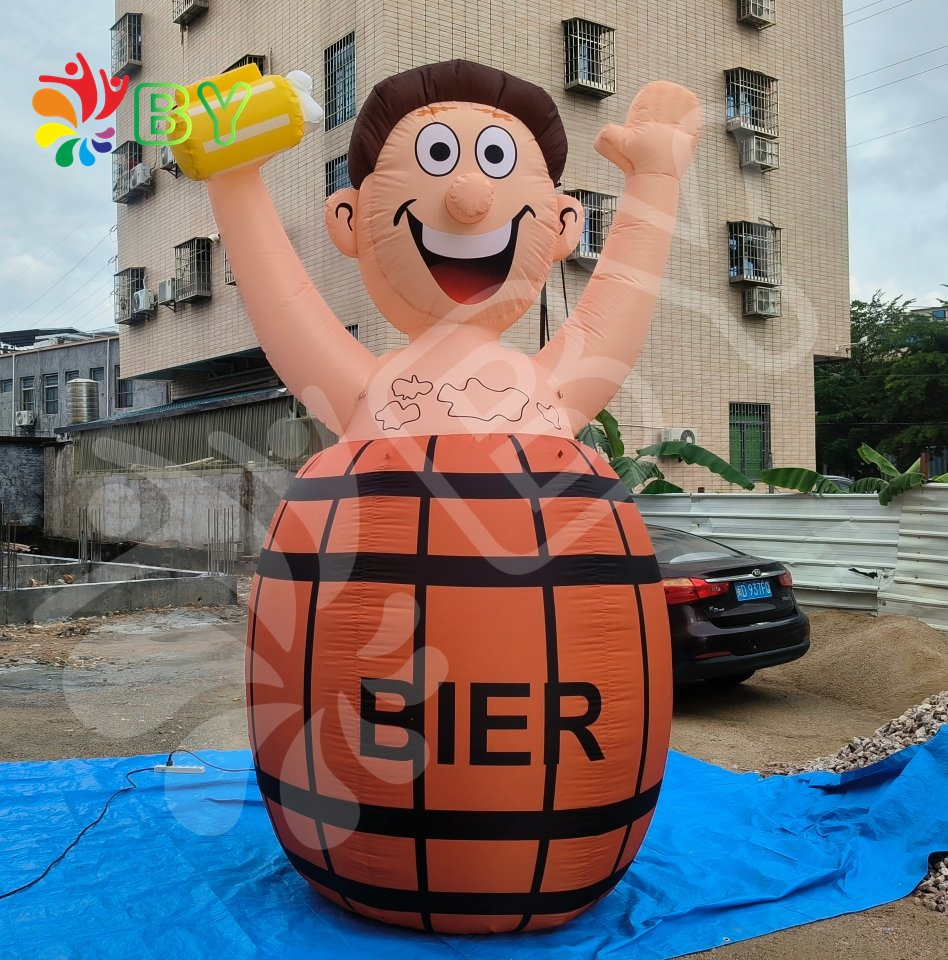 Custom Event Promotion PVC Coated Nylon Blow up Product Advertising Inflatable 12FT Holland Cartoon Model