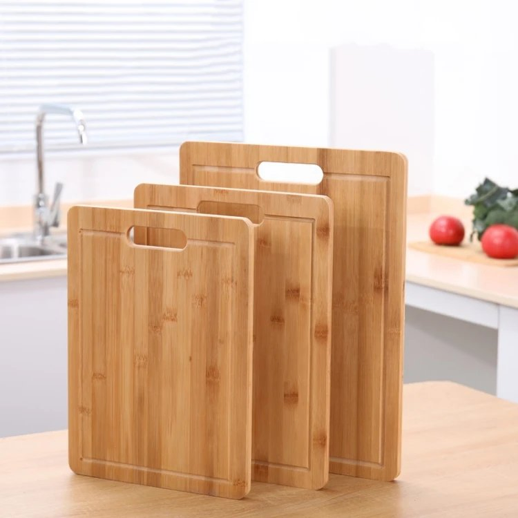 Бамбуковая разделочная доска для кухни