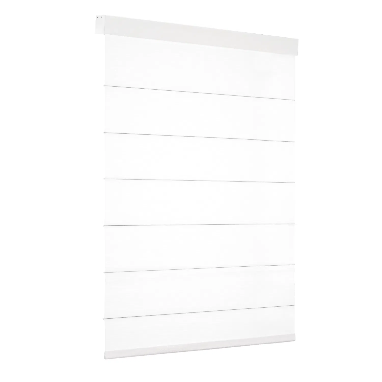 Customized Size Polyester Semi-Blackout Fabric Manual Window Blinds Cordless Roman Shades for Bedroom & Living Room