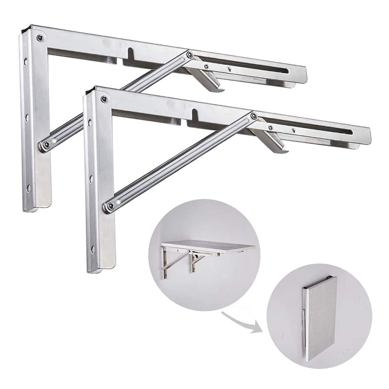 Угловой кронштейн для полок 18 дюймов, стальной, 150 кг