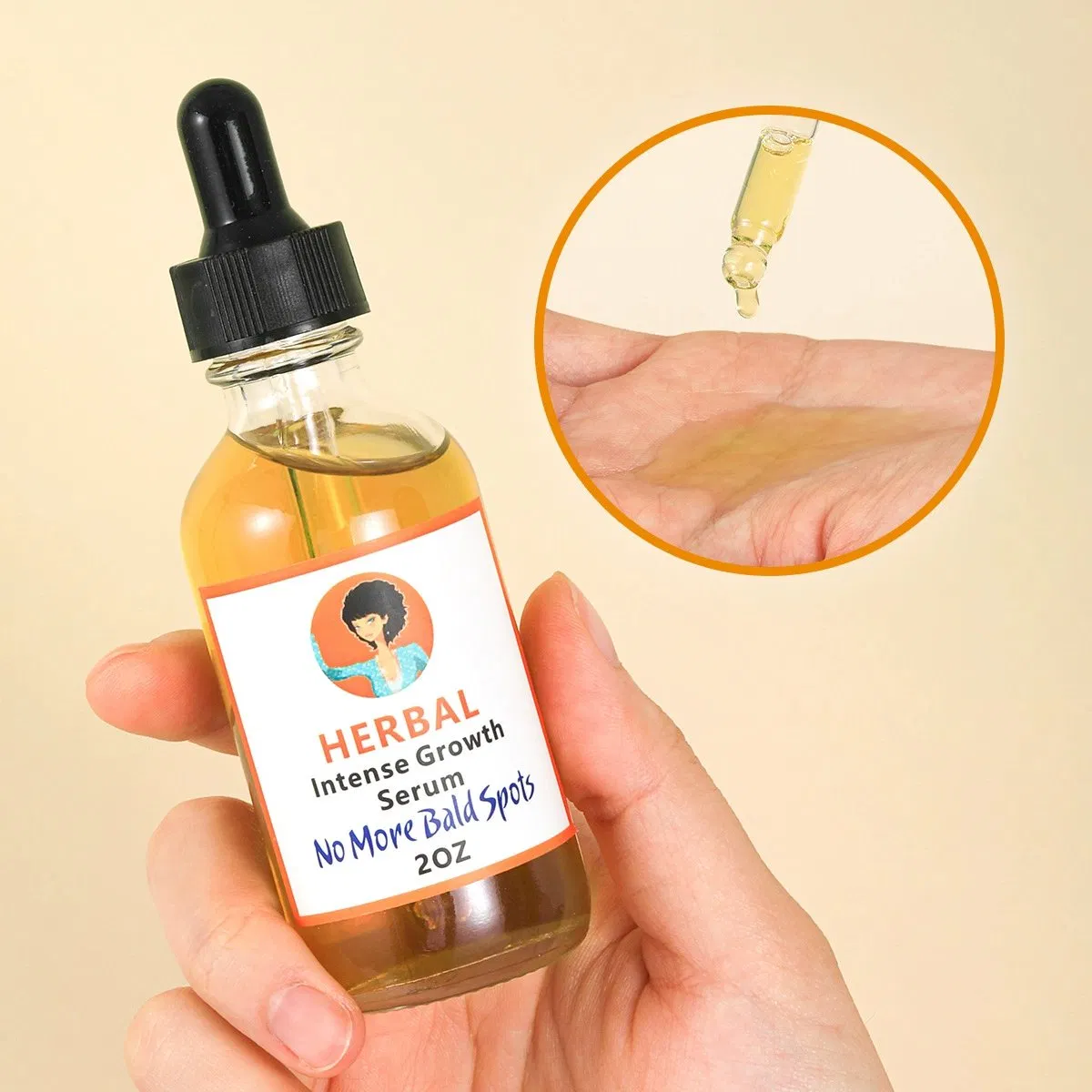 Nutritional Hair Growth Oil Serum Scalp Care Liquid Essence for Hair Care