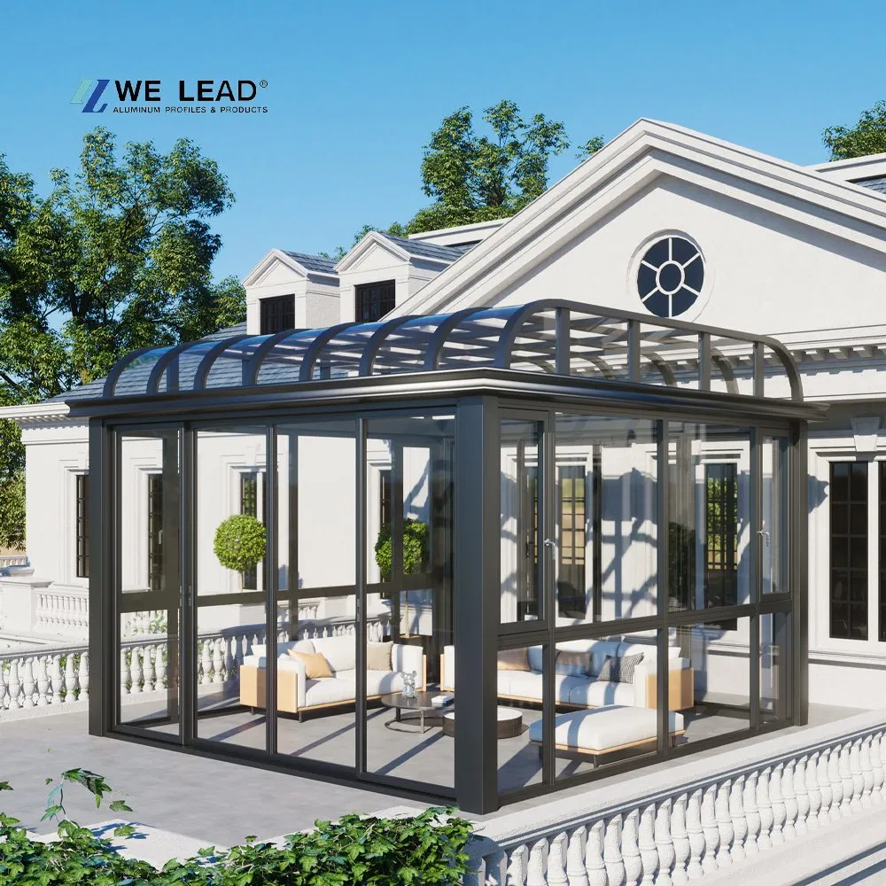 Prefabricated Glass House Easy Assembly for DIY Installation