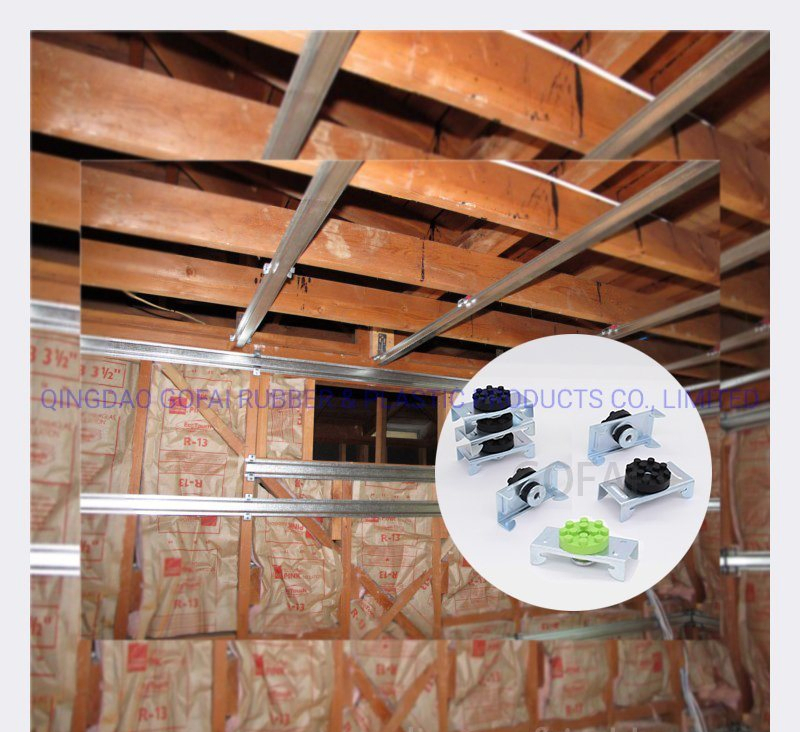 Rsic-1 Furring Channel Resilient Sound Isolation Clip for Ceiling System