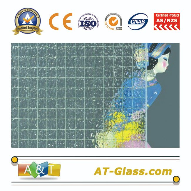 3m 4mm 5mm Clear Pattern Glass Patterned Glass
