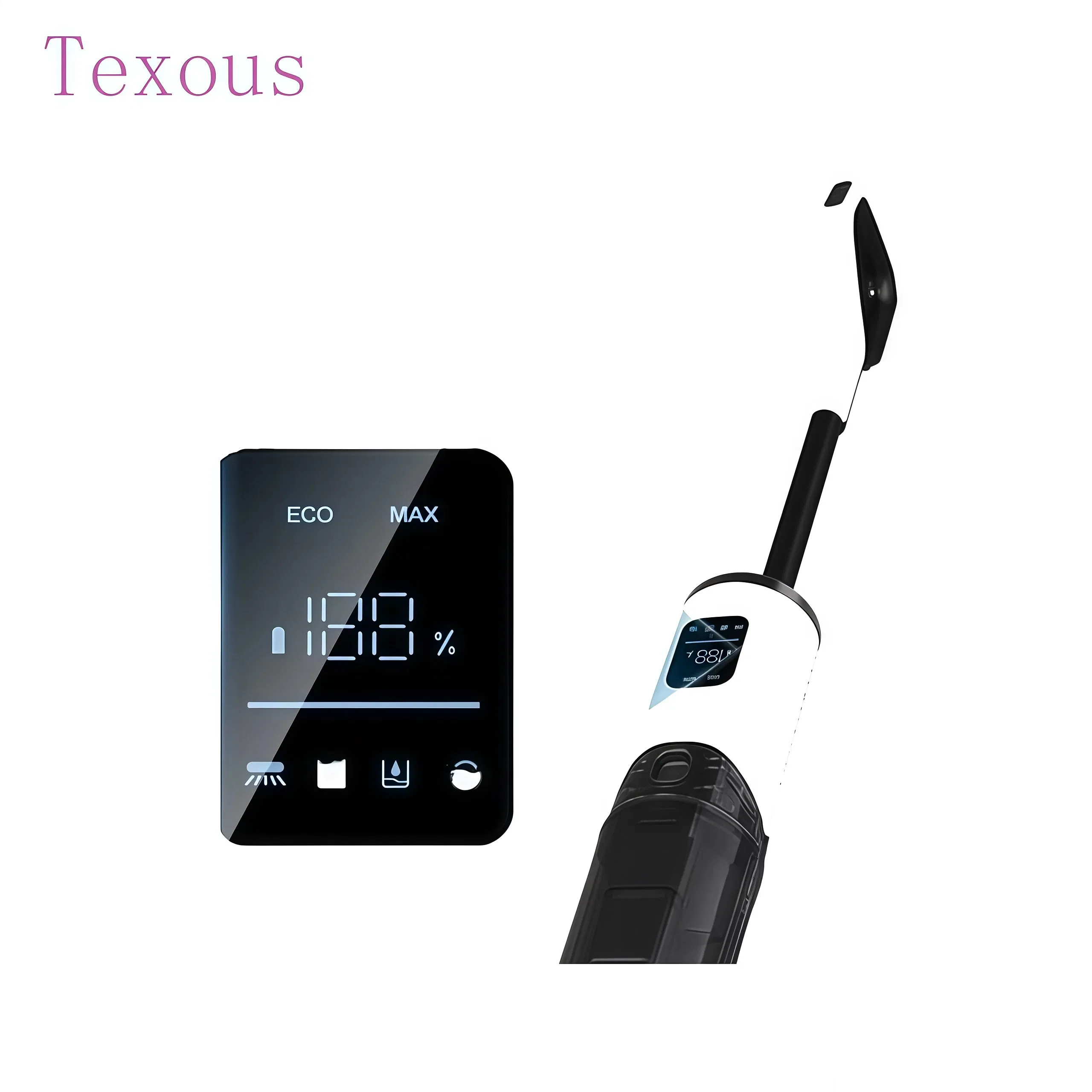 Portable Home Floor Scrubber with Dry and Wet Use and Multi-Cleaning Functions