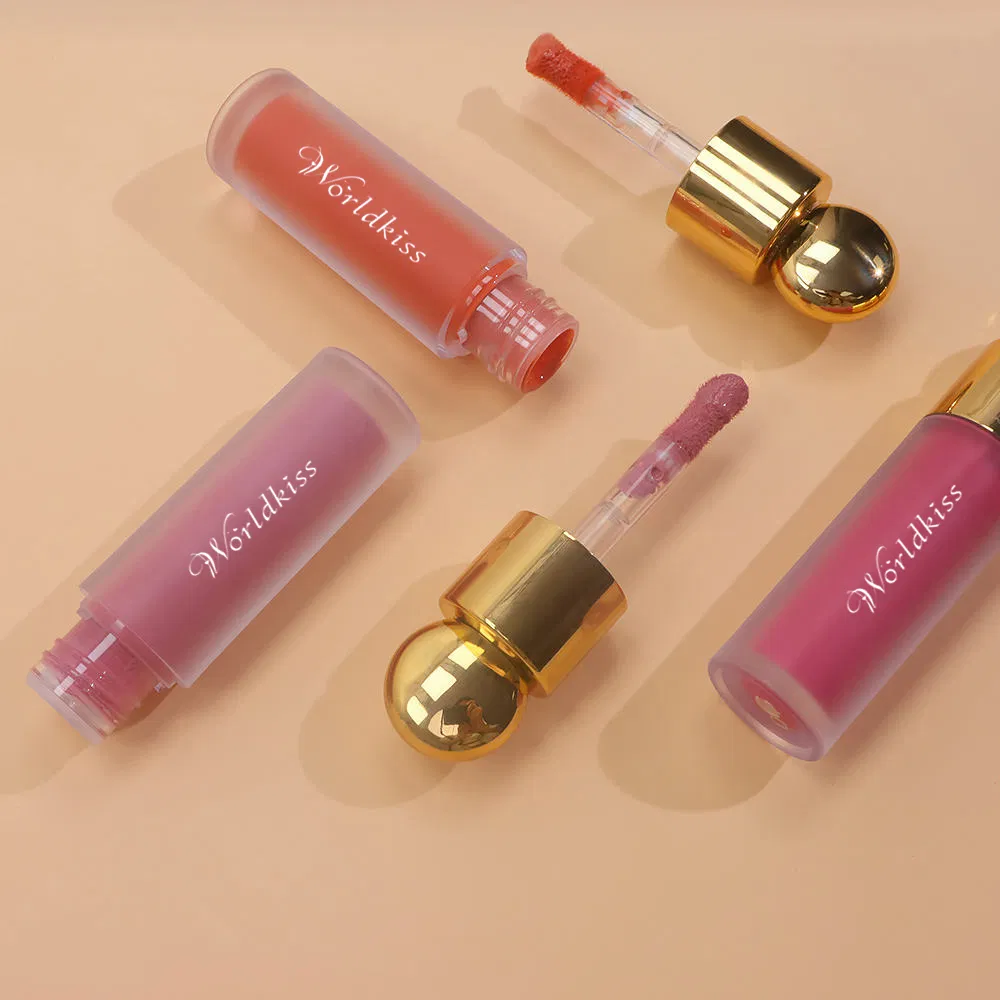 Vegan Matte Liquid Blush, Natural Tone Low-Sheen Face Makeup, Long-Lasting Blush