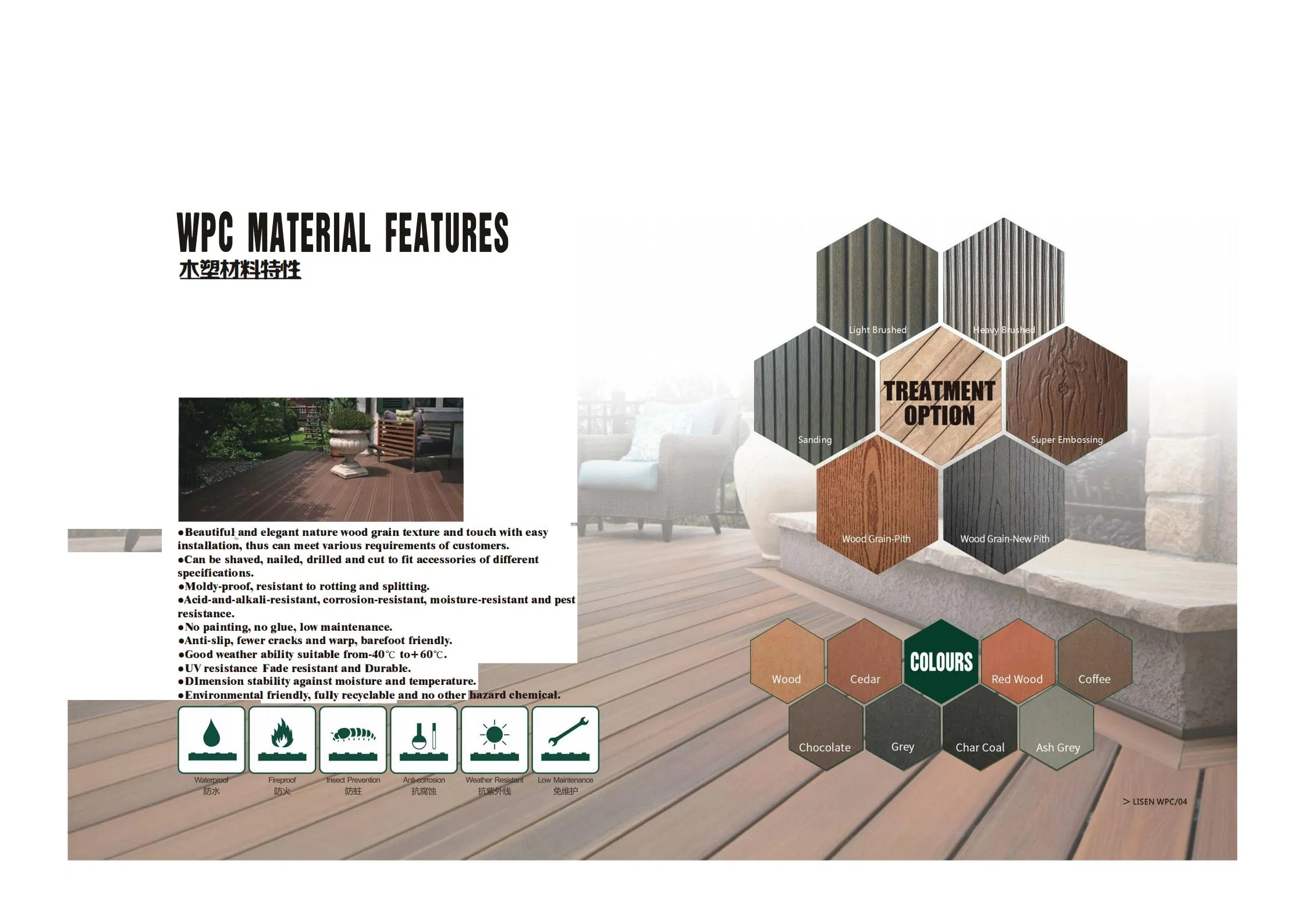 Durable, Low-Maintenance Outdoor Solutions — Outdoor WPC Decking & Fencing