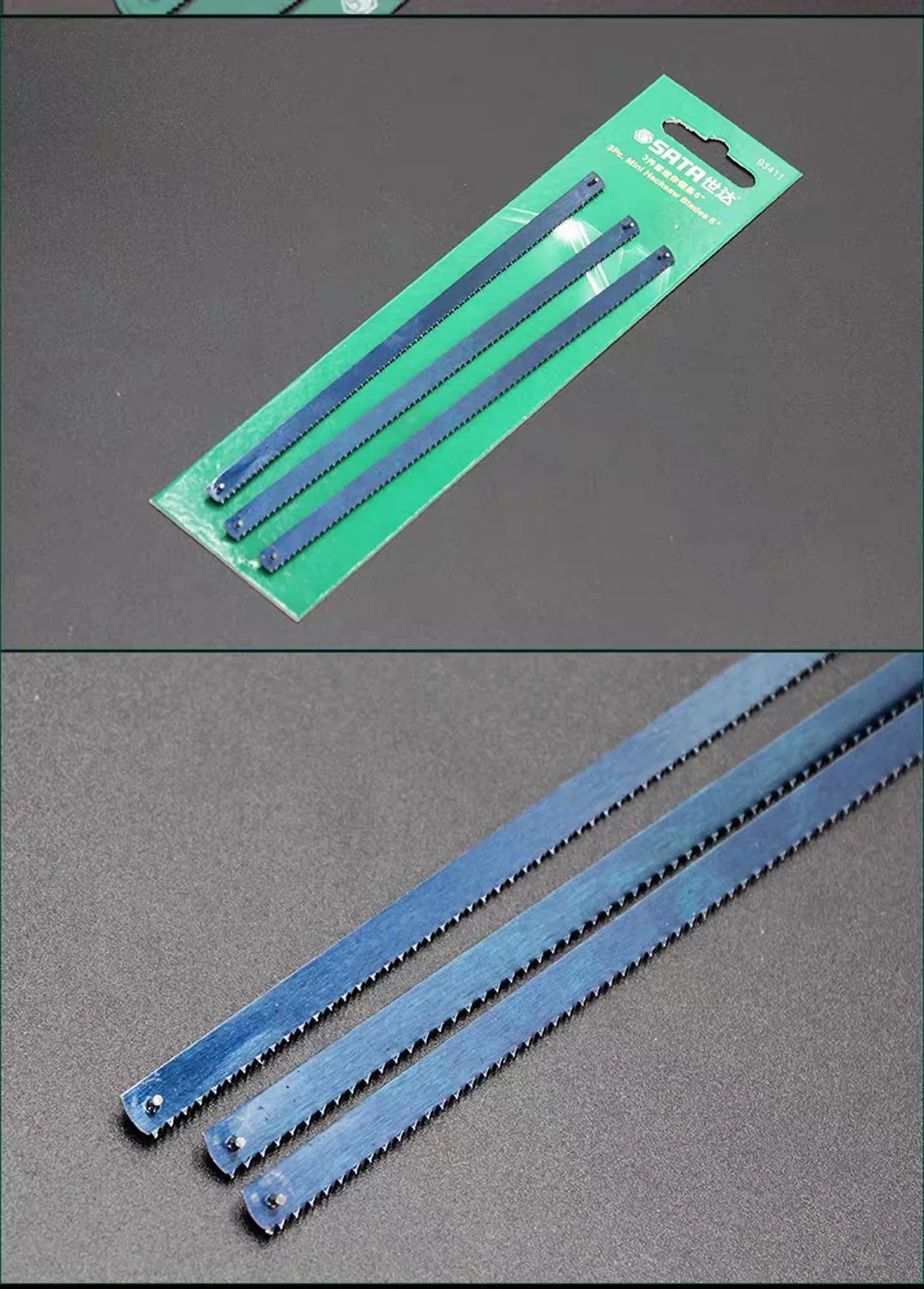 High Speed Replacement Length Carbon Strength Steel Hacksaw Blades