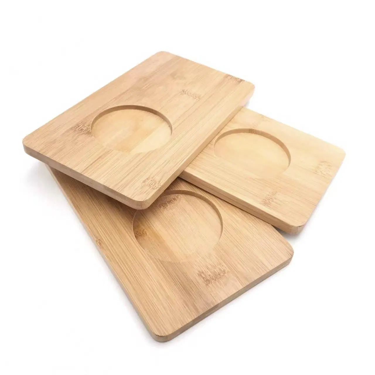 Natural Wood Heat-Resistant Drink Mat