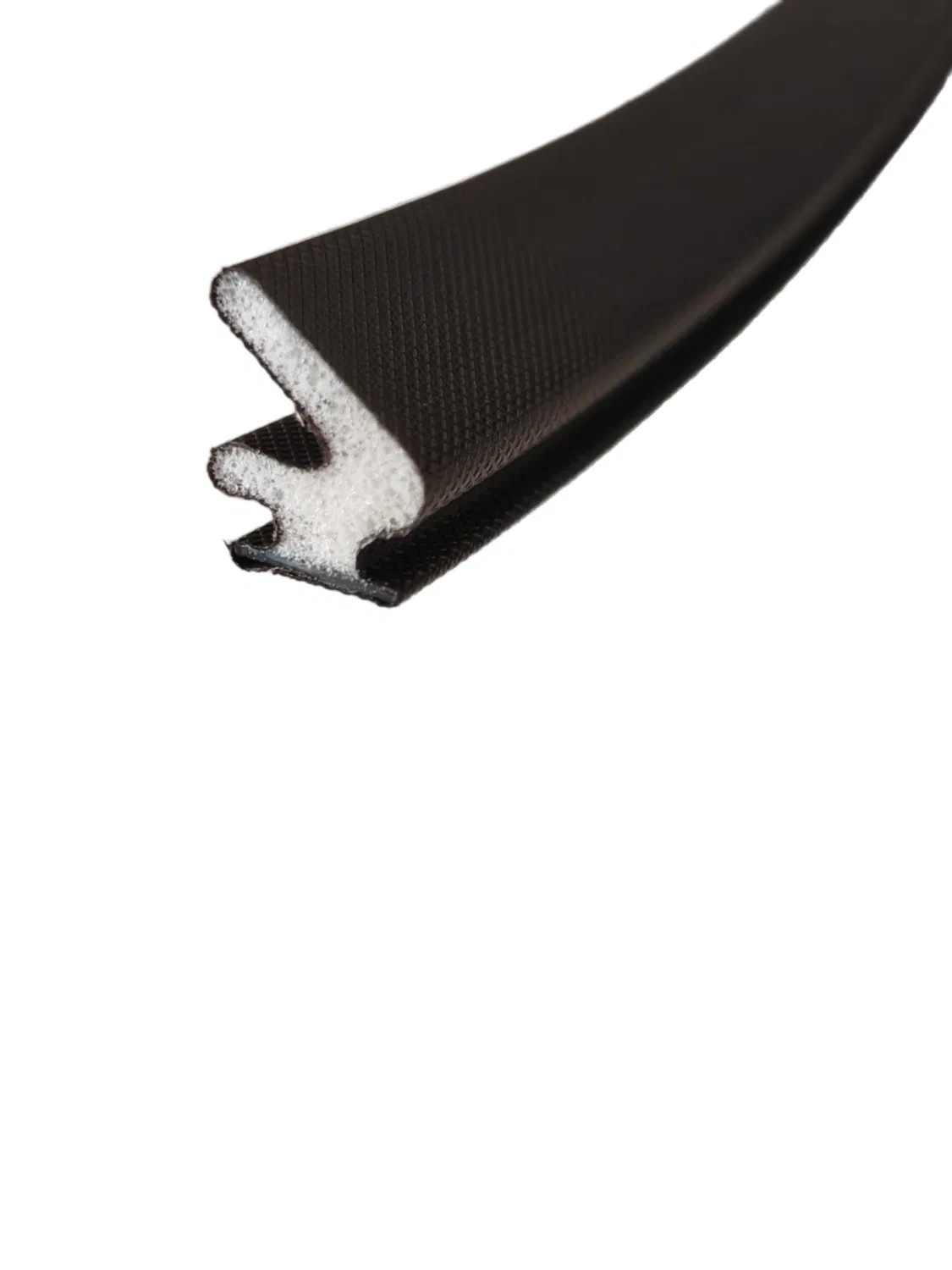 Brown V-Shaped Aluminum Alloy Rubber Seal Strip TPV/Silicone Rubber/PU/TPE/PVC/ EPDM Foam Coated Sealing Strip