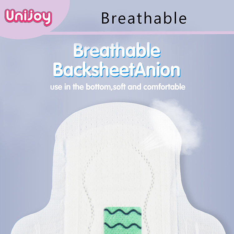 Disposable Breathable Bamboo Fiber Biodegradable Sanitary Pads Wholesale