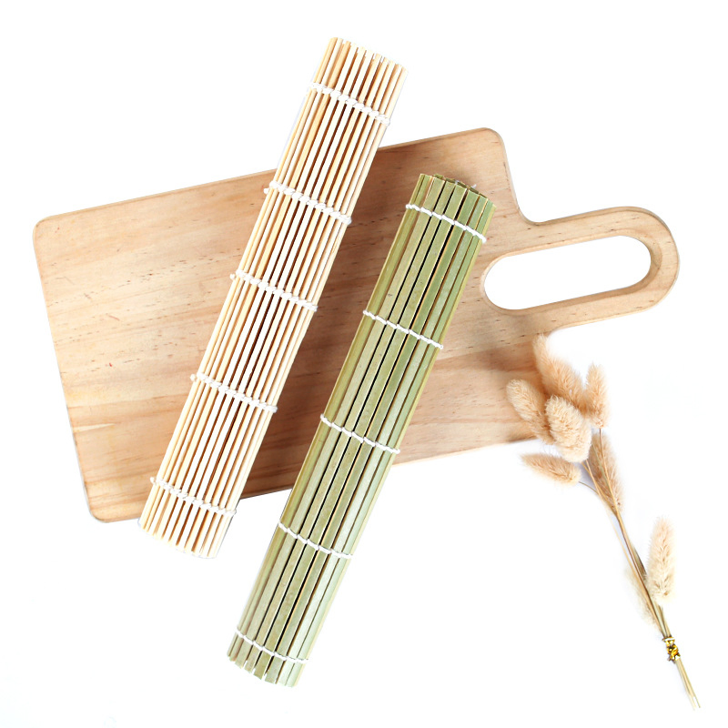 Natural and Environmentally Friendly Bamboo Woven Sushi Rolling Shutter Tool Rolling Pad