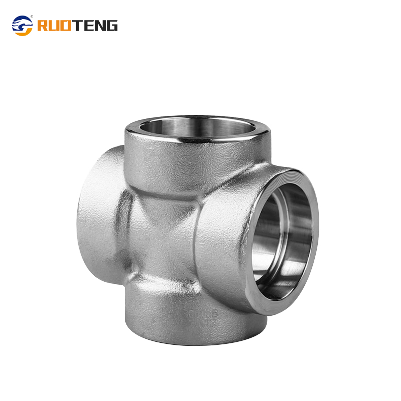 [Ruoteng] Class 3000 6000 9000 Stainless Steel 316L NPT Threaded Sw Cross
