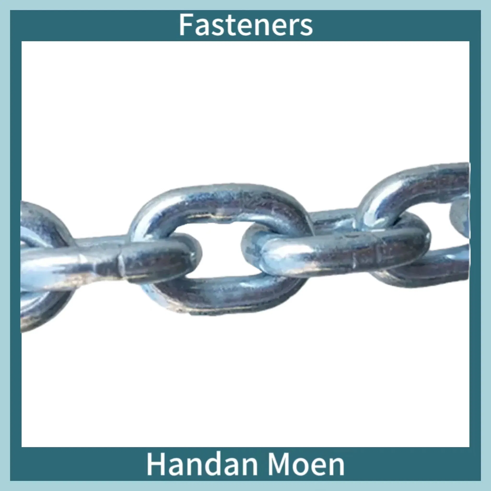 Цепь DIN5685 оцинкованная для качелей, 3-12 мм