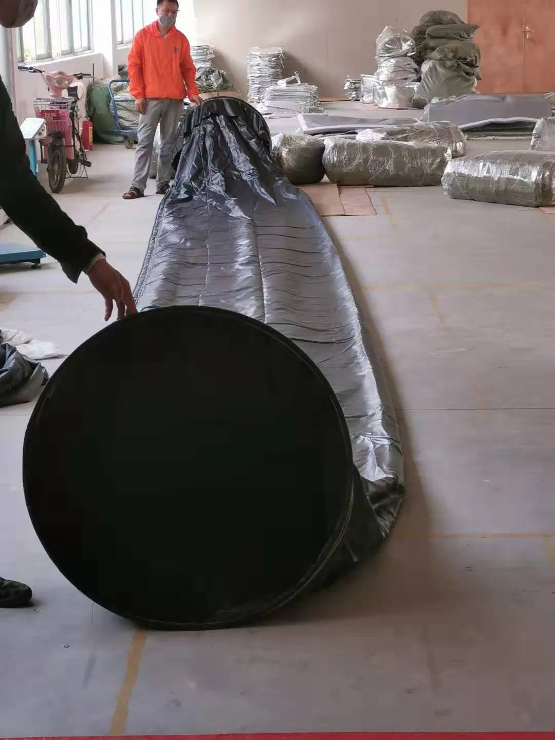 Removable Earthwool Roof Insulated Blanket for Piping Equipment