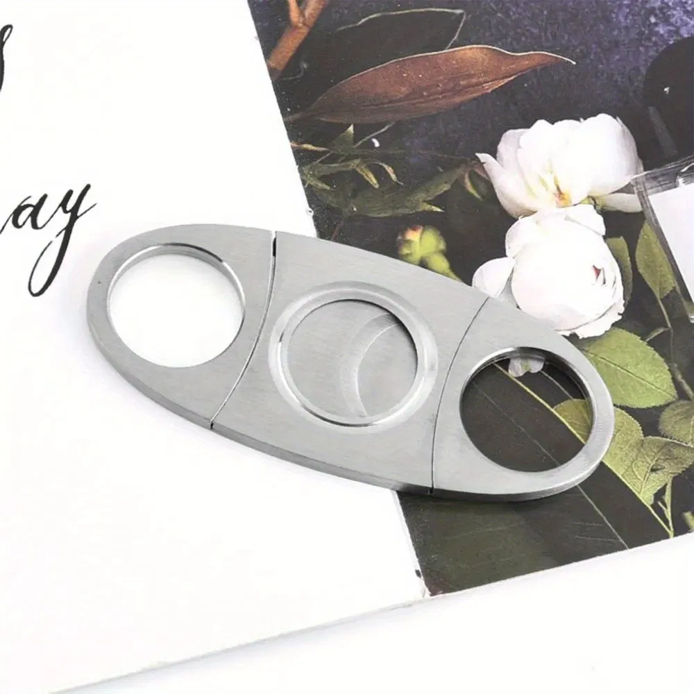 Premium Stainless Steel Smoking Scissors Metal Cigar Cutter