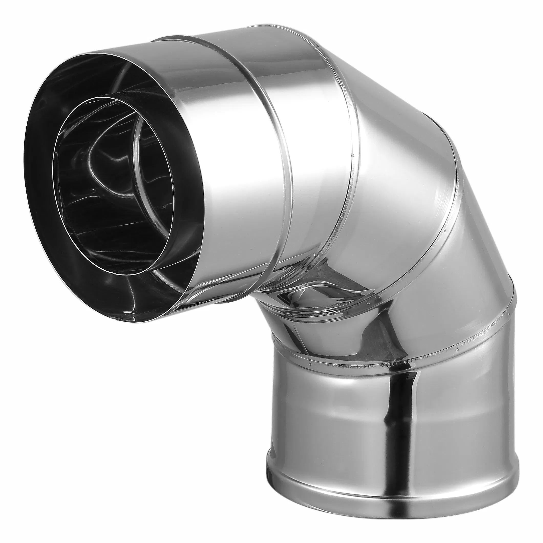 Us Stove Parts and Accessories Chimney Twin Wall Flue Flue Pipe Elbow