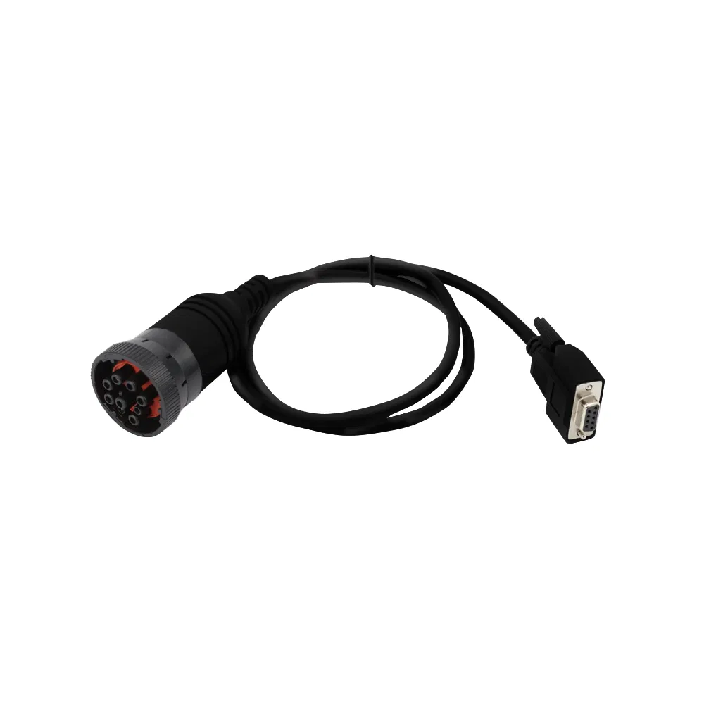 Кабель OBD2 OBD II J1939 9 Pin Deutsch для авто, черный