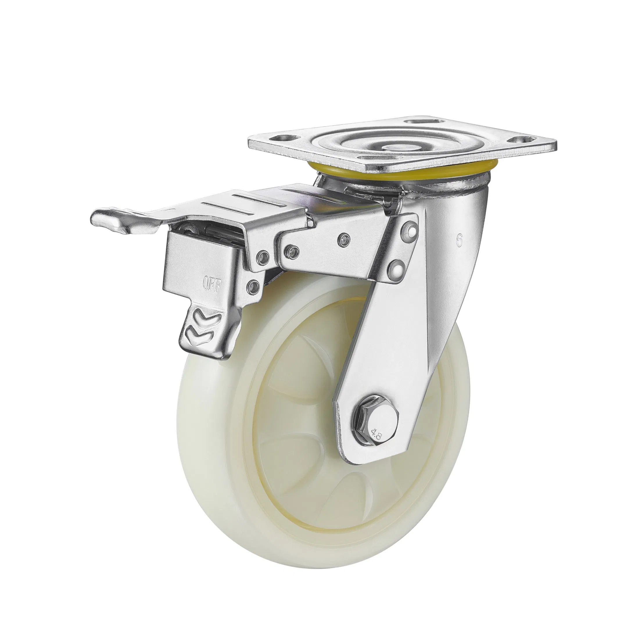 Medium-Heavy Duty 210-320kg Load Weight PP Caster Wheel for Industrial Machinery