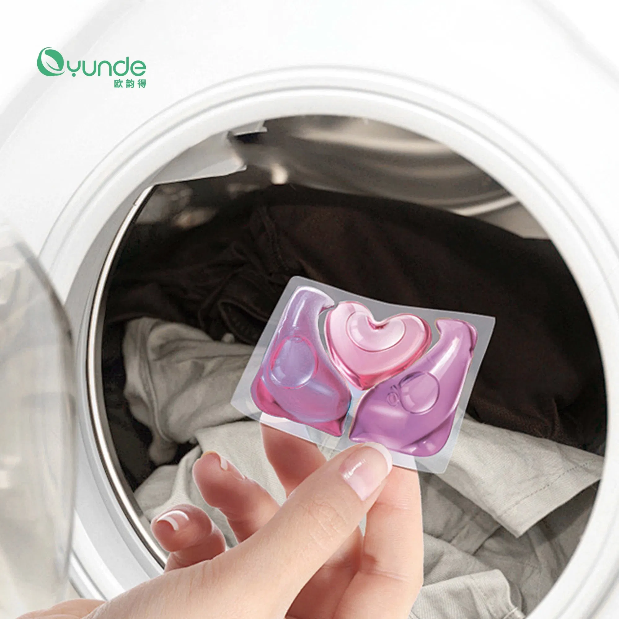 Multi-Chamber Laundry Gel Long-Lasting Fragrance Laundry Pods for Softens Clothes