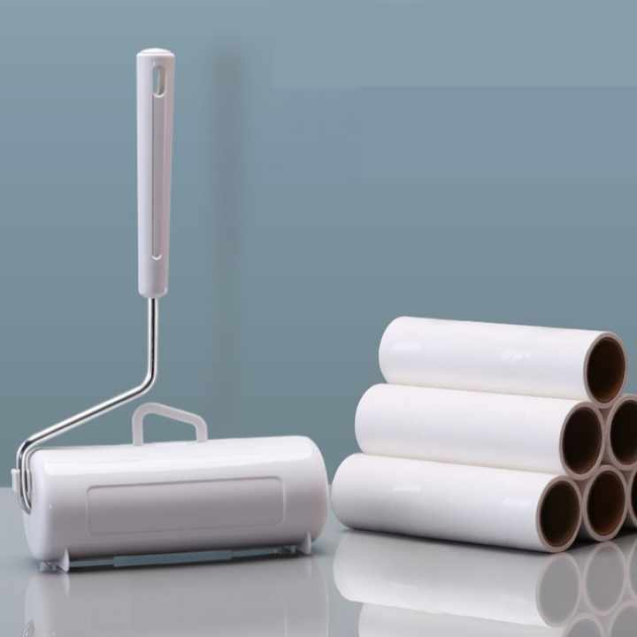 Compact 16cm Sticky Roller for Effortless Pet Hair Cleanup
