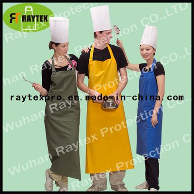 Sewn PVC Nylon Apron with 3 Ties