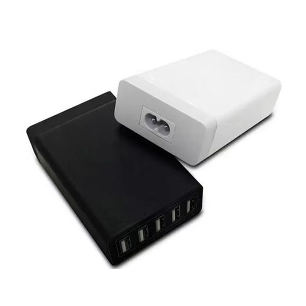 Supply 5V 8A Desktop Multi Ports USB Charger 40W Portable Travel Charging Station for Mobile Phone