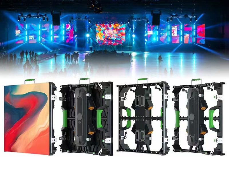 Waterproof P3.91 Outdoor Rental Advertising LED Video Wall
