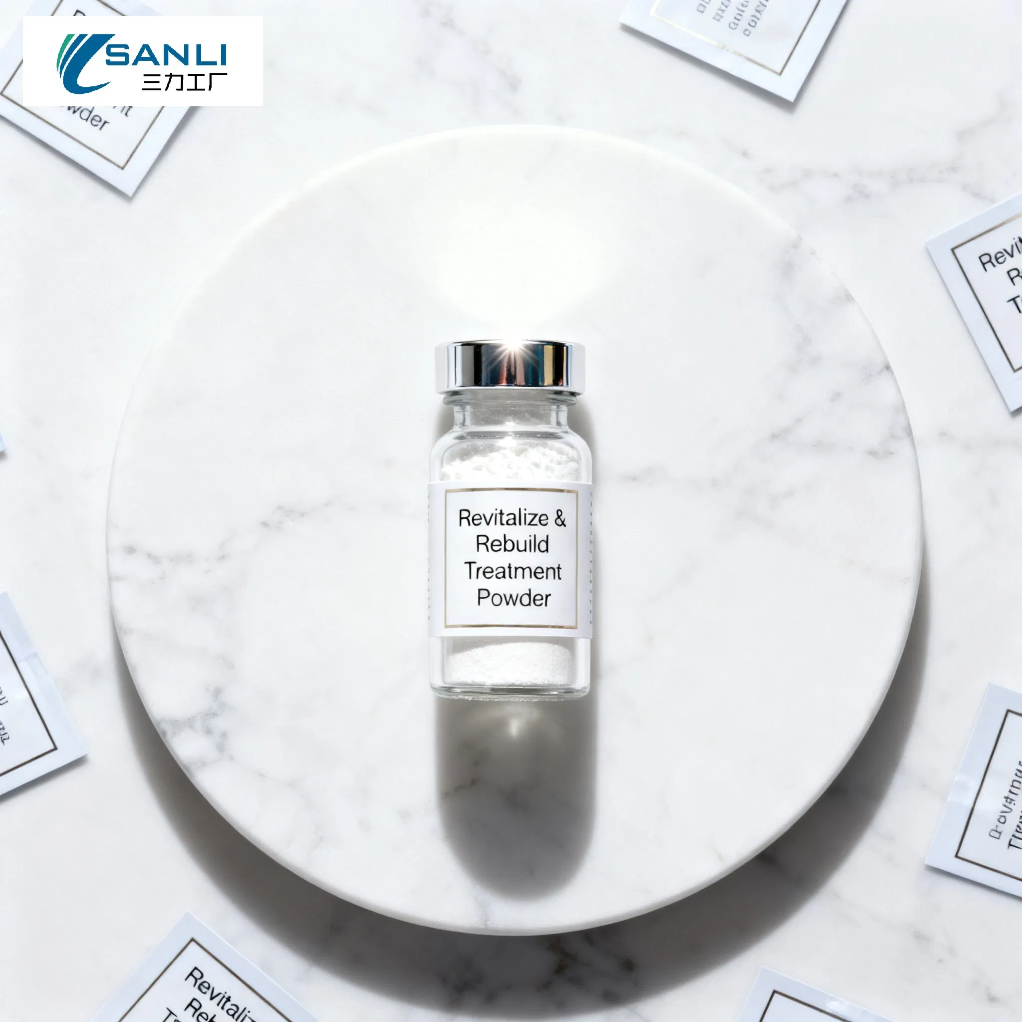 Dermatologist Recommended Skin Repair Pearl Cuttlebone Poria Cocos 20 Herbal Formula Powder for Post-Procedure Skin Rejuvenation