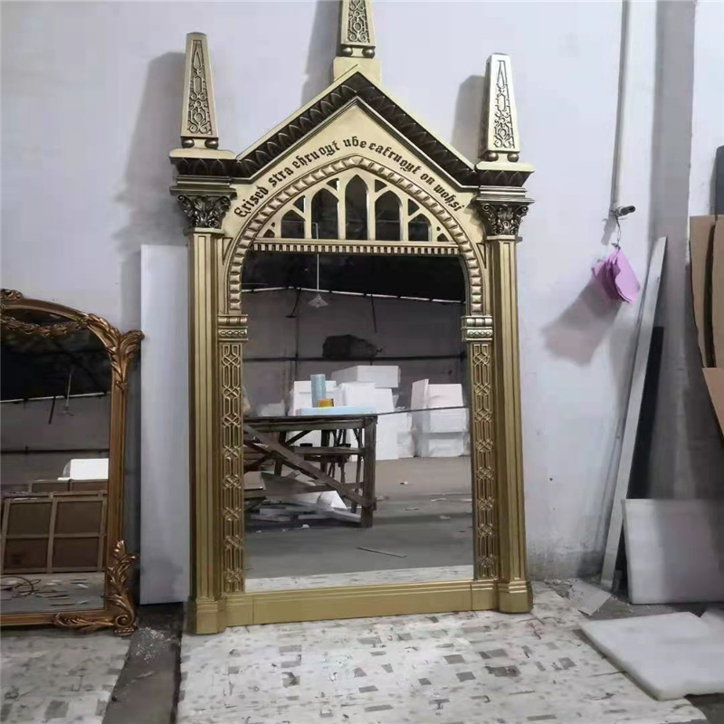 Abstract Fancy Wholesale Decor Window Edge Glass Wall Mirror Decorative Mirrors