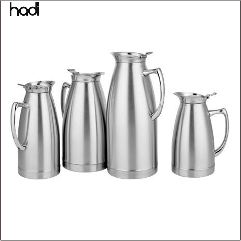 Hotel Supplies Wholesale Buffet Furniturerniture Arabian Tea Pot Warmer Silver Stainless Steel Coffee Urn Warmer for Sale