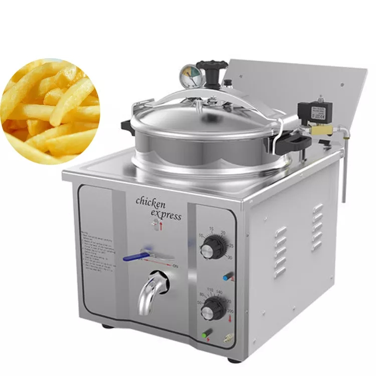 High Quality Kfc Fryer Machine Electric Broasted Chicken Pressure Cooker Oil Free Deep Fryer