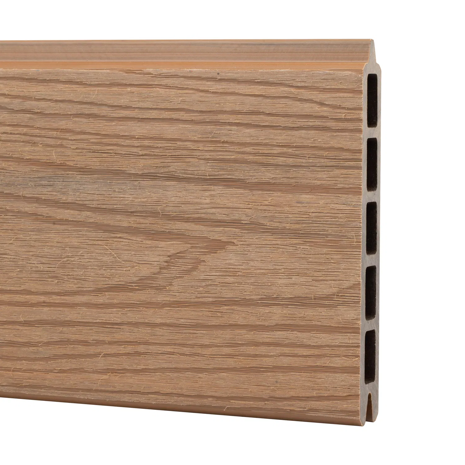 Outdoor Yard Terrace Waterproof UV Resistance Wood Plastic Composite WPC Fence Panel