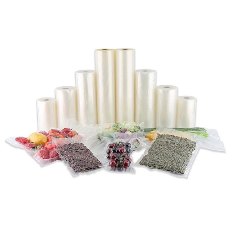 Smooth Clear Vacuum Pouches with FDA/LFGB