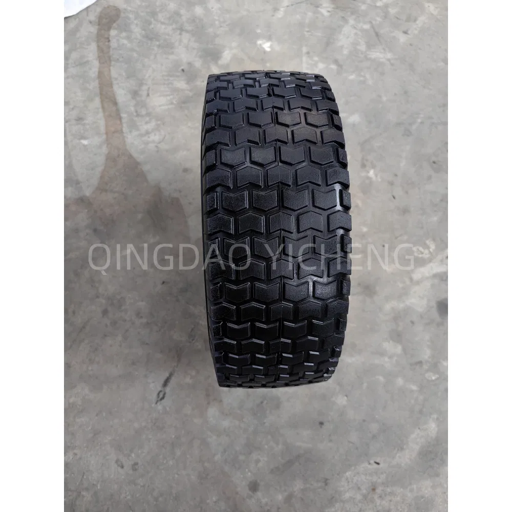 OEM 13X5.00-6 Wheelbarrow PU Foam Puncture Proof Solid Wheel