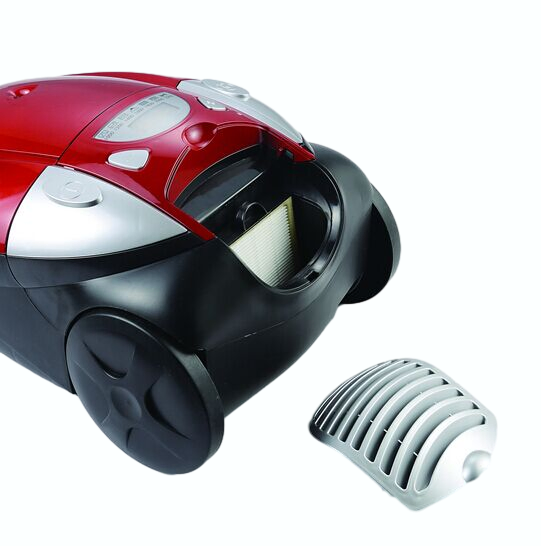 High-Efficiency Red LED Vacuum Cleaner for Home Use