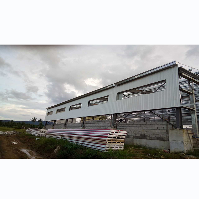 Low Cost Factory Light Steel Frame Workshop Structure Self Storage Shed with Factory Price