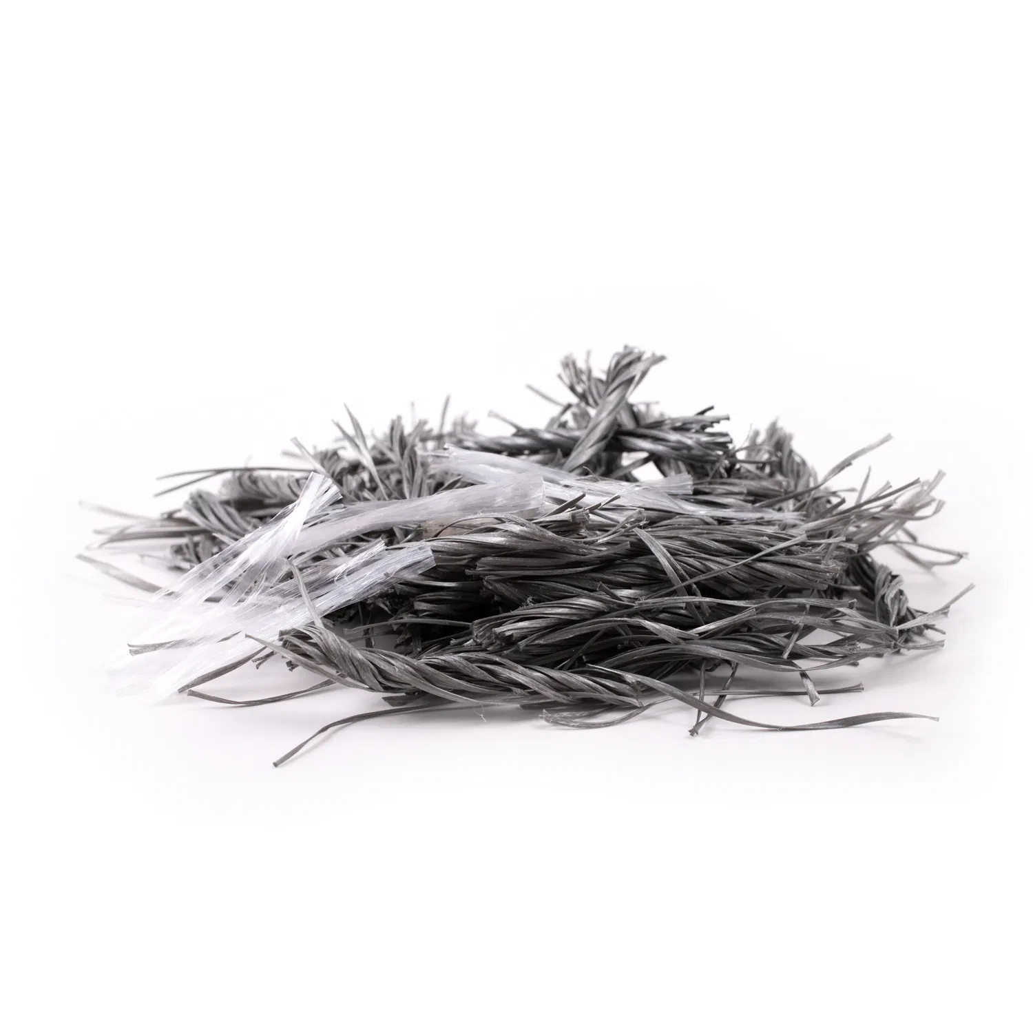 Grey PP Macro Twist Hybrid Fiber for Industrial and Residential Floors