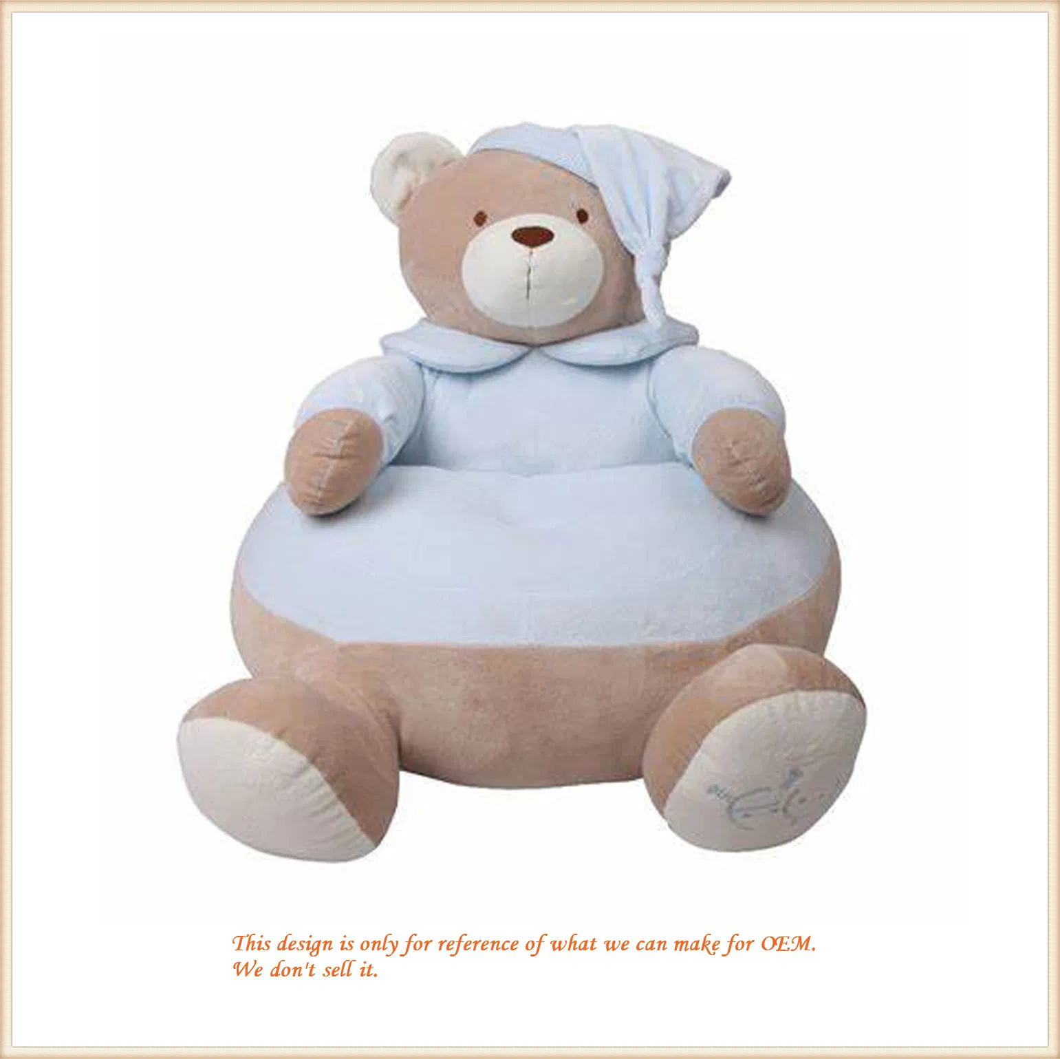 Plush Teddy Bear Baby Sofa Safe Baby Product OEM