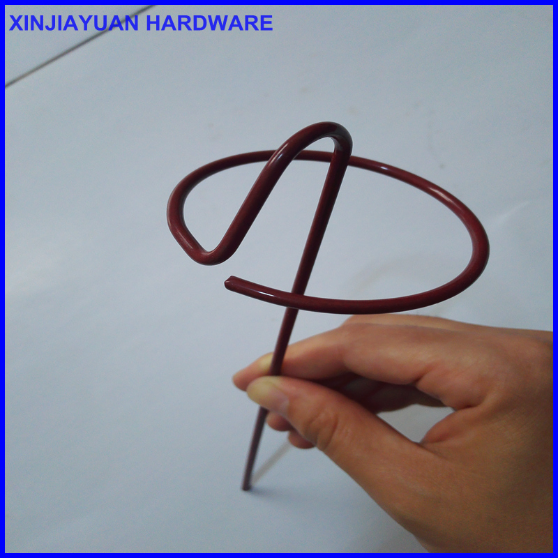 Galvanized Wire Fabric Staple G Artificial Turf Pins Grass Nails