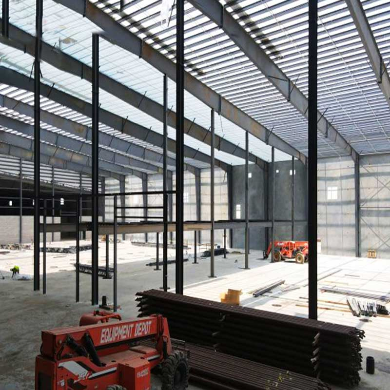 Warehouse Storage Heavy Duty Prefabricated Steel Structure Platform Modular Steel Frame Mezzanine